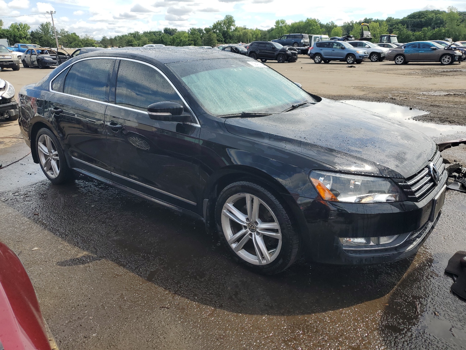 2015 Volkswagen Passat Se vin: 1VWBT7A38FC121090