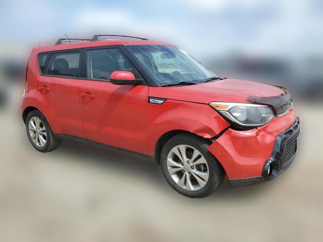  KIA SOUL 2016 Красный