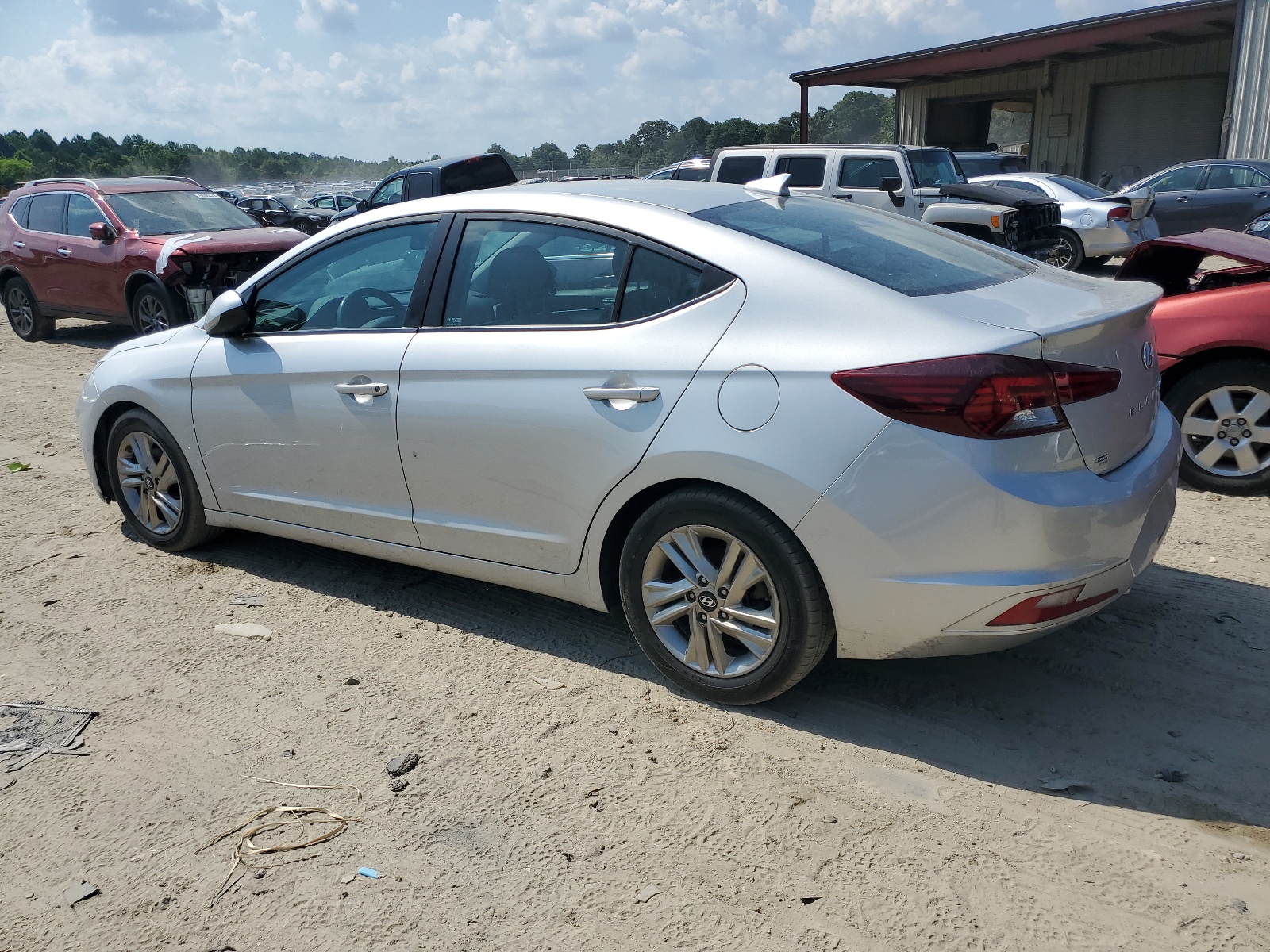 2019 Hyundai Elantra Sel vin: 5NPD84LF6KH434639