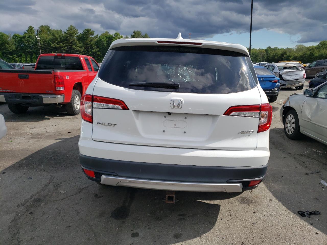 2020 Honda Pilot Exl VIN: 5FNYF6H55LB027141 Lot: 58416624