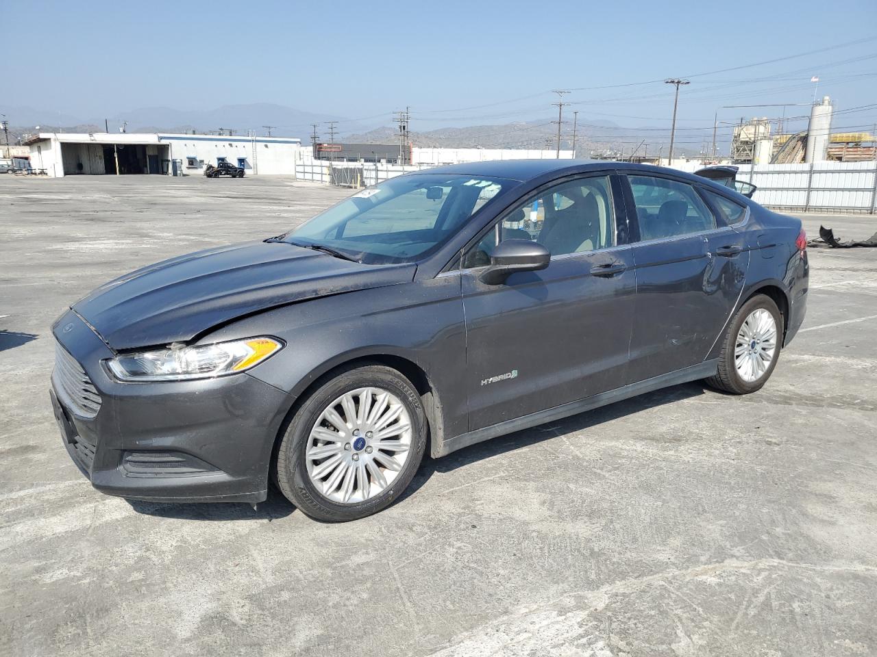 3FA6P0UU3GR384858 2016 Ford Fusion S Hybrid