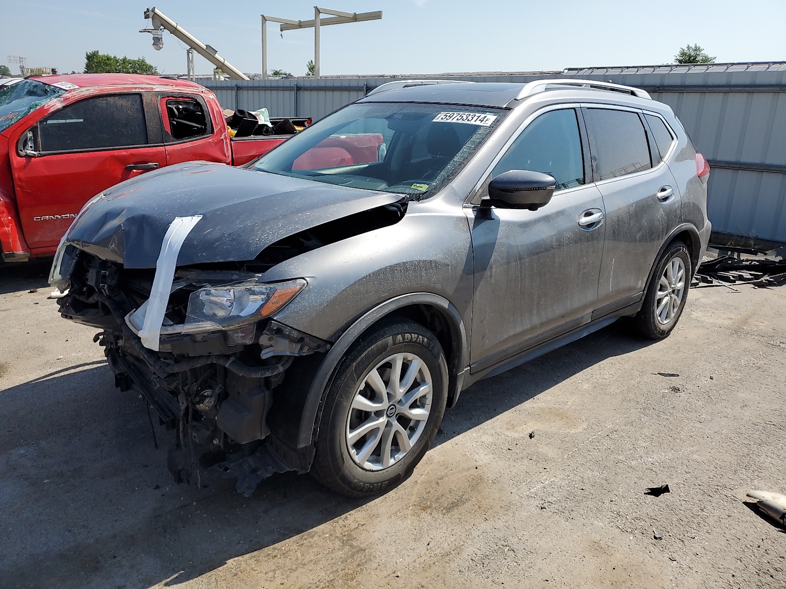 2018 Nissan Rogue S vin: JN8AT2MT7JW451702