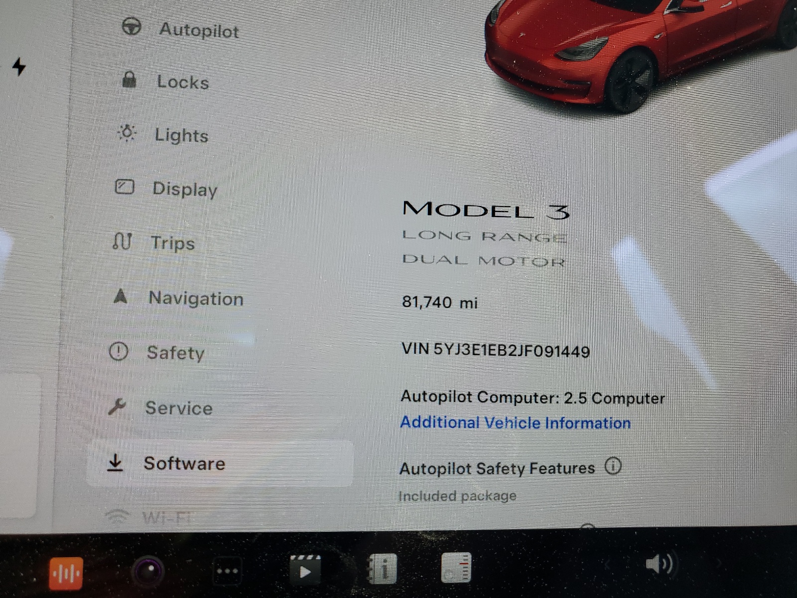 5YJ3E1EB2JF091449 2018 Tesla Model 3