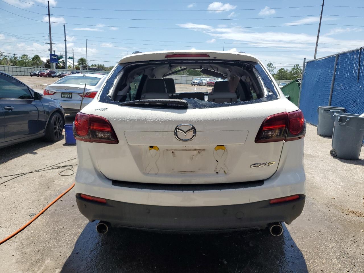 2014 Mazda Cx-9 Touring VIN: JM3TB2CA4E0433844 Lot: 59727784