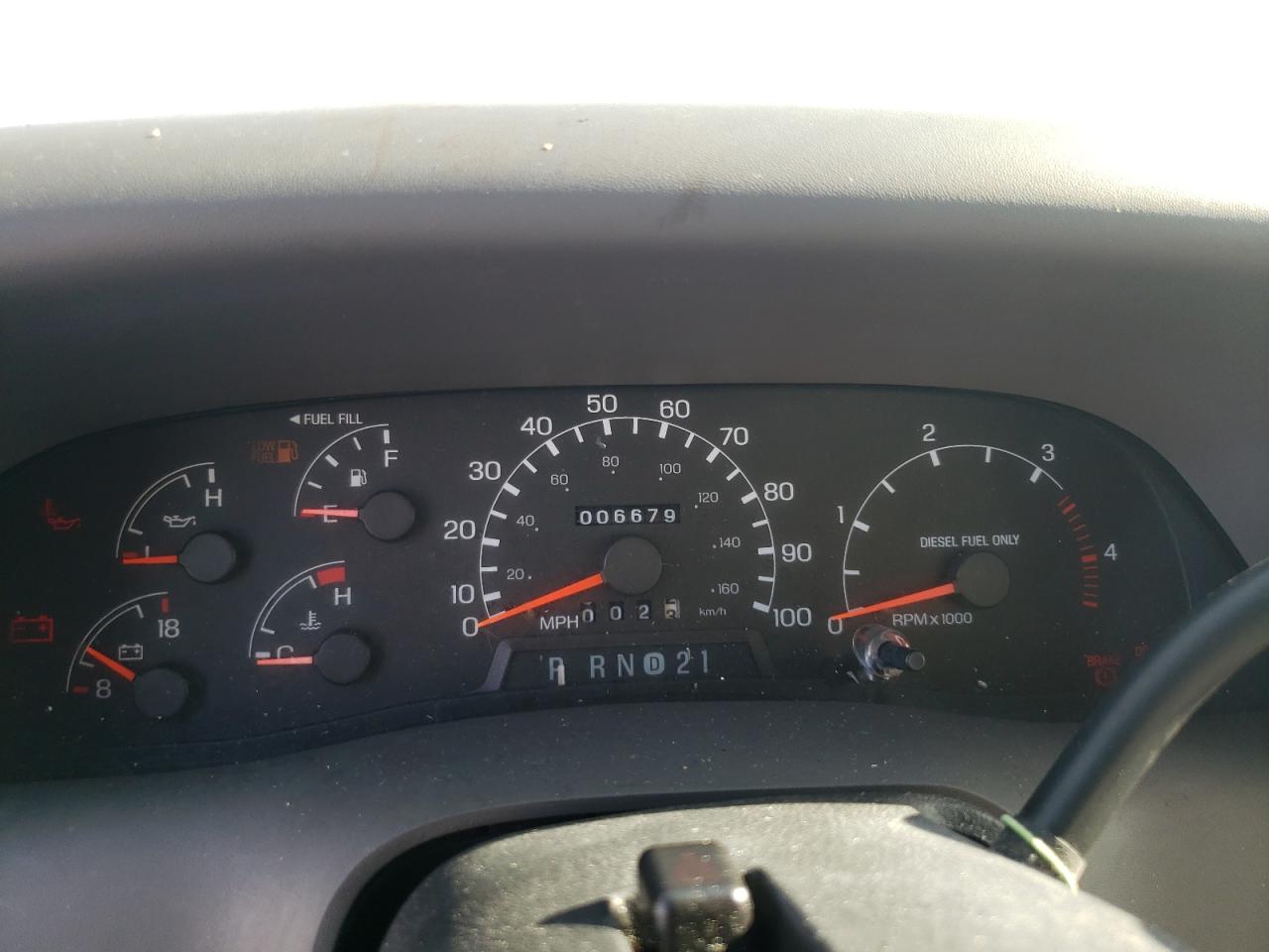 1999 Ford F450 Super Duty VIN: 1FDXF46FXXEA92520 Lot: 60041524