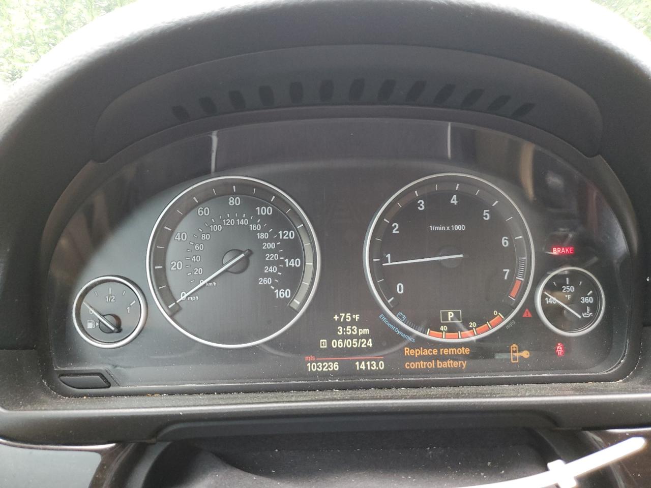 2013 BMW 528 Xi VIN: WBAXH5C54DD113280 Lot: 56765344