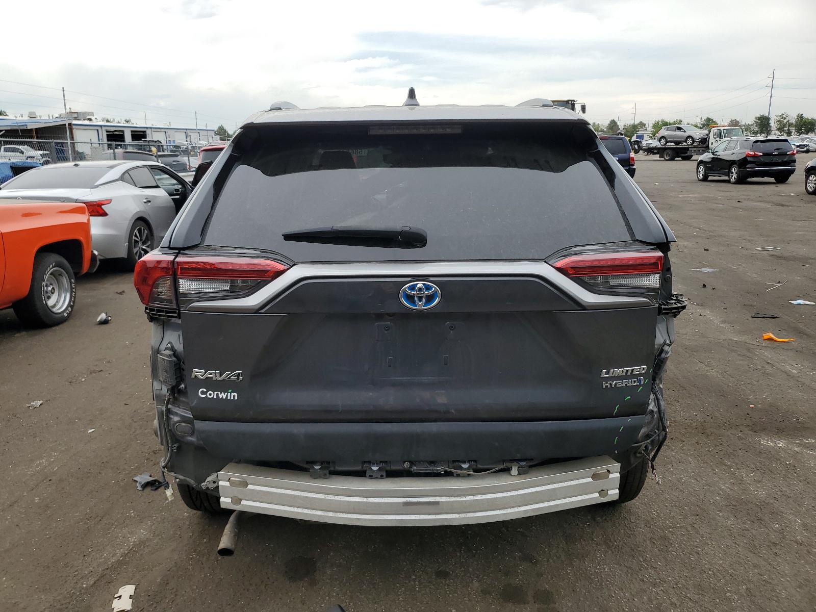 2T3DWRFV8LW069851 2020 Toyota Rav4 Limited