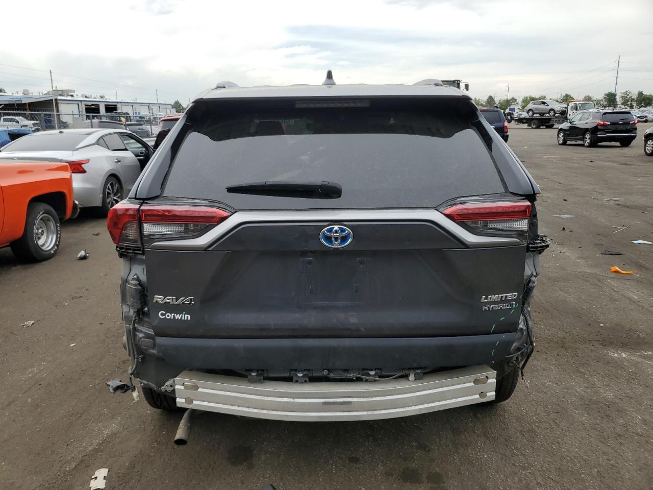 2020 Toyota Rav4 Limited VIN: 2T3DWRFV8LW069851 Lot: 58654564