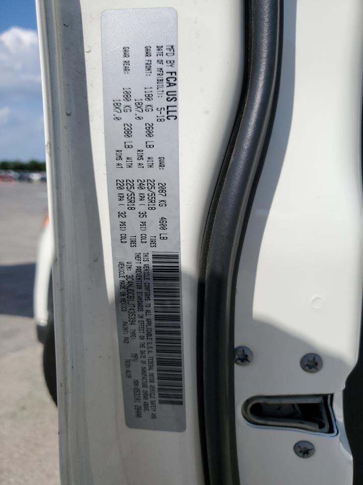 2018 Jeep Compass Limited VIN: 3C4NJDCB1JT435394 Lot: 61274914