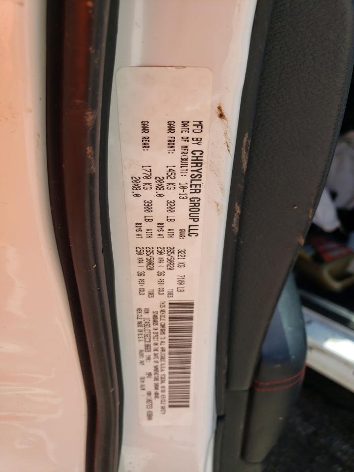 2014 Dodge Durango R/T VIN: 1C4SDJCT6EC318669 Lot: 56903604