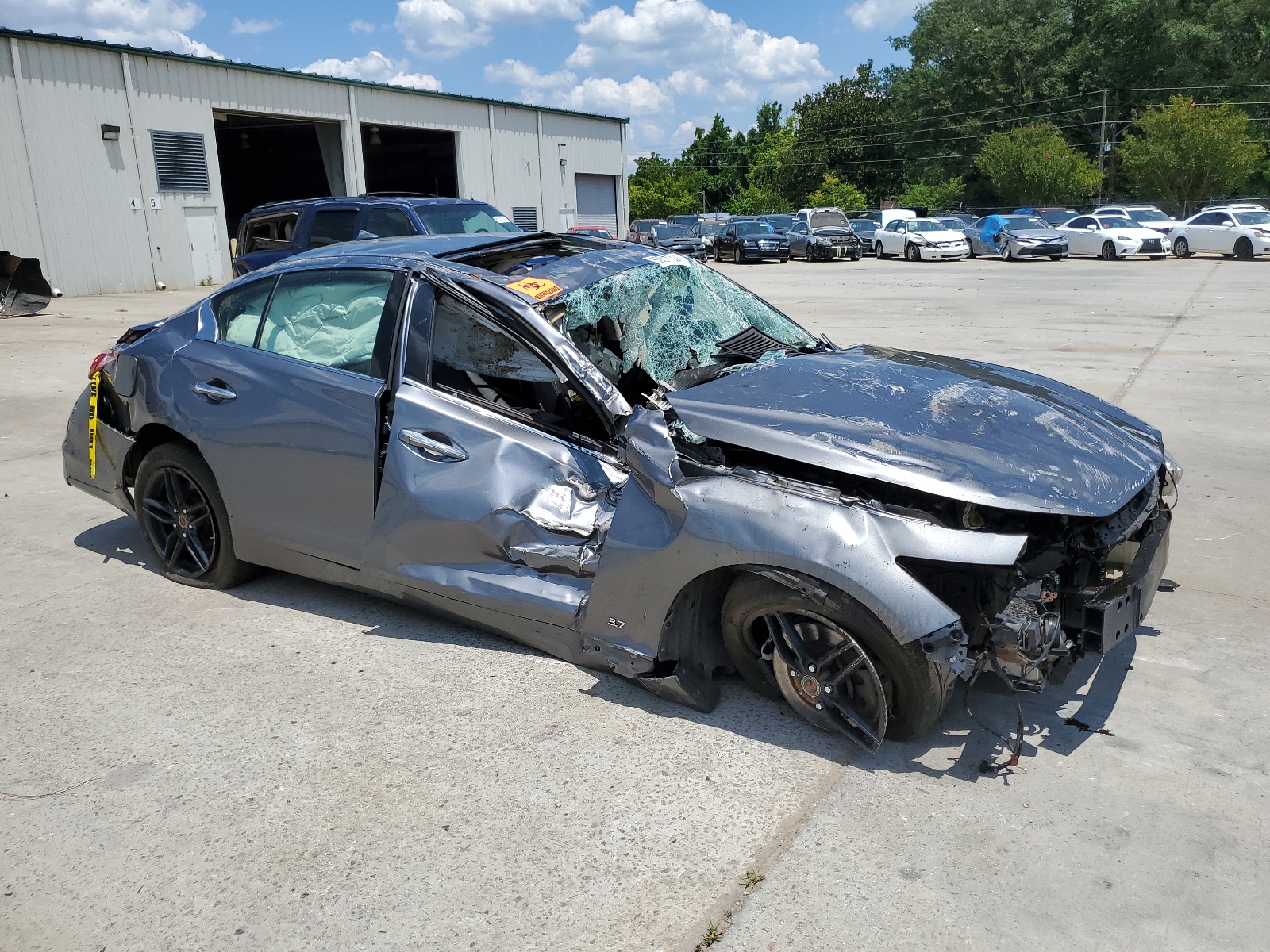 JN1BV7AR6EM699430 2014 Infiniti Q50 Base