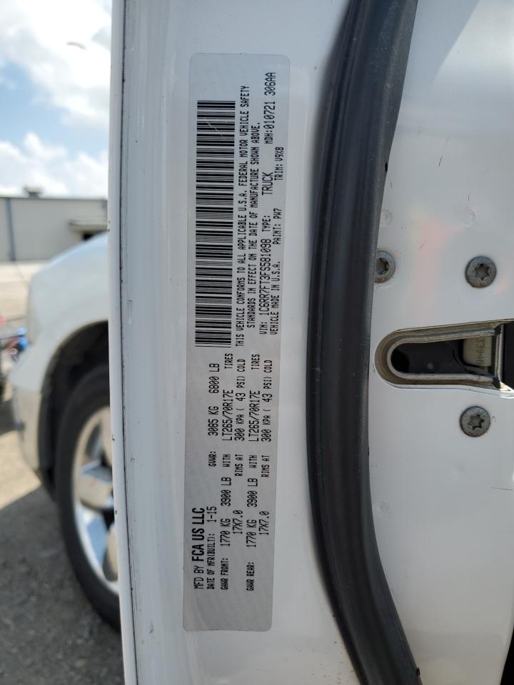 2015 Ram 1500 St VIN: 1C6RR7FT3FS581098 Lot: 60498384