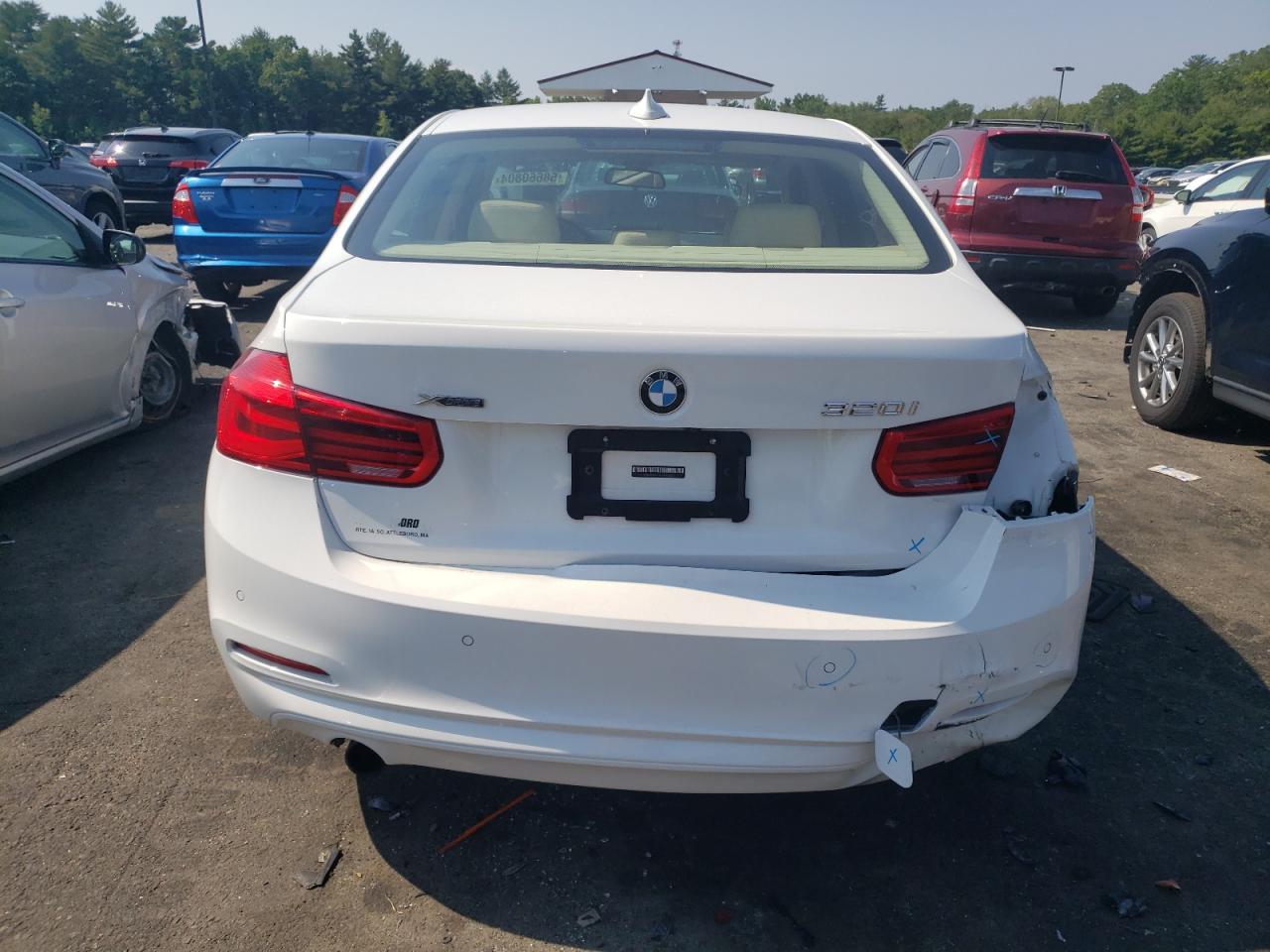 2016 BMW 320 Xi VIN: WBA8E5G51GNT40805 Lot: 58660804