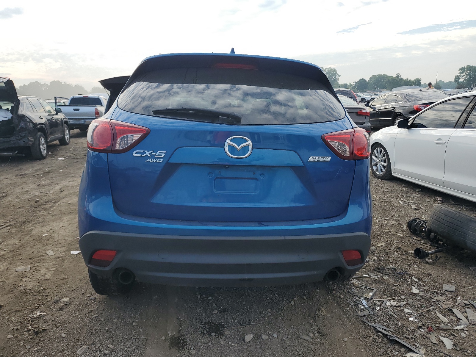 JM3KE4CYXE0373709 2014 Mazda Cx-5 Touring