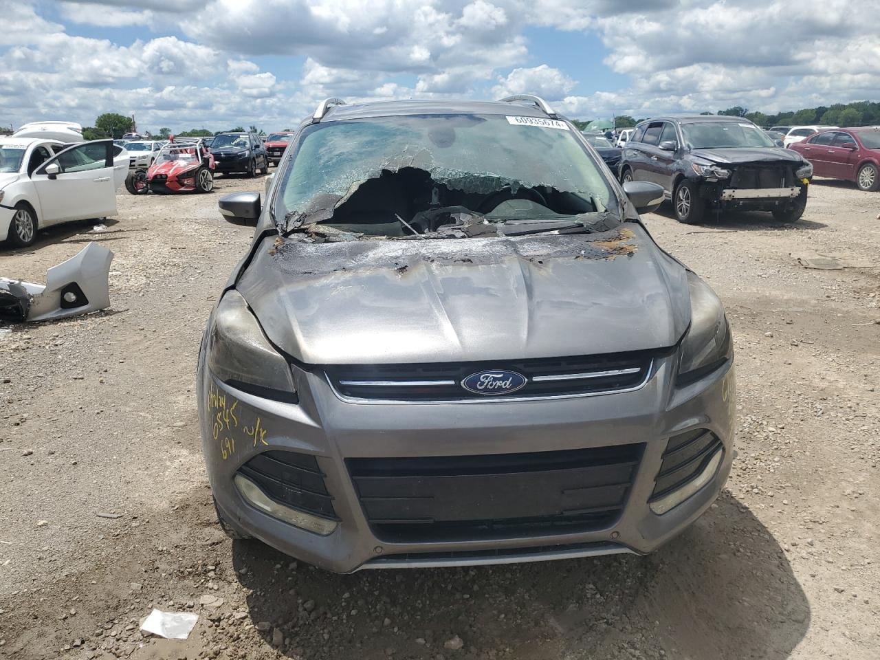 VIN 1FMCU0JX5EUC43845 2014 FORD ESCAPE no.5