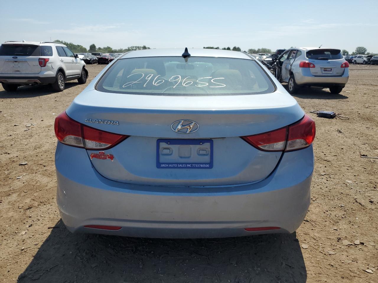 2011 Hyundai Elantra Gls VIN: KMHDH4AE5BU121691 Lot: 67642284