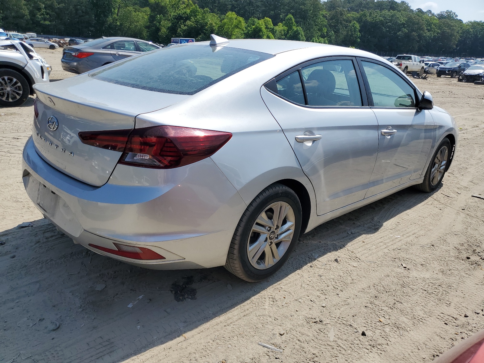 2019 Hyundai Elantra Sel vin: 5NPD84LF6KH434639