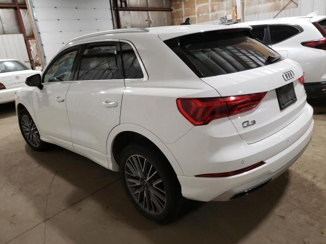  AUDI Q3 2022 Белый