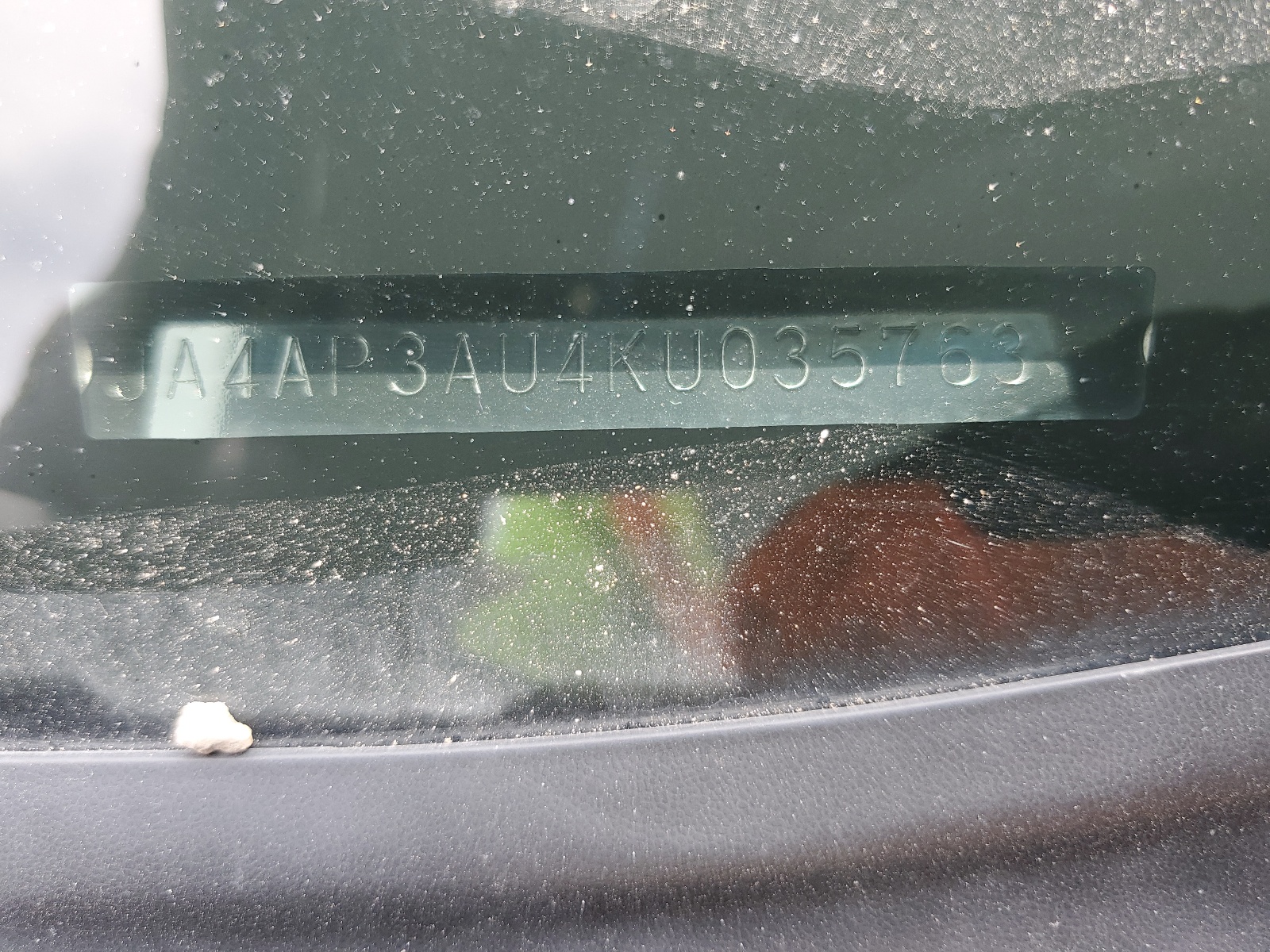 JA4AP3AU4KU035763 2019 Mitsubishi Outlander Sport Es