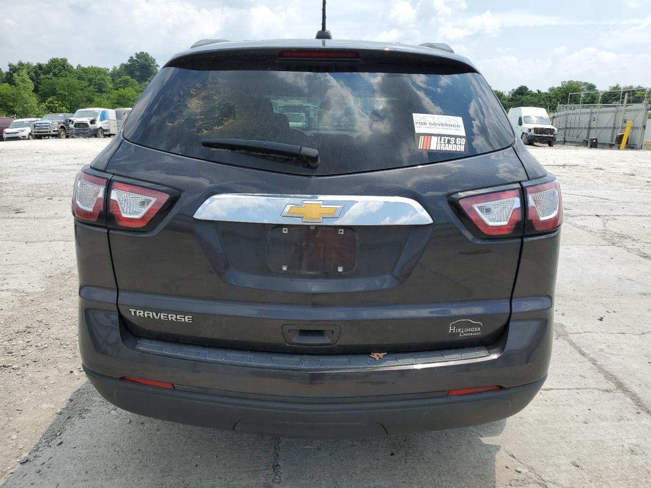 2017 Chevrolet Traverse Ls VIN: 1GNKRFKD4HJ328259 Lot: 59712074