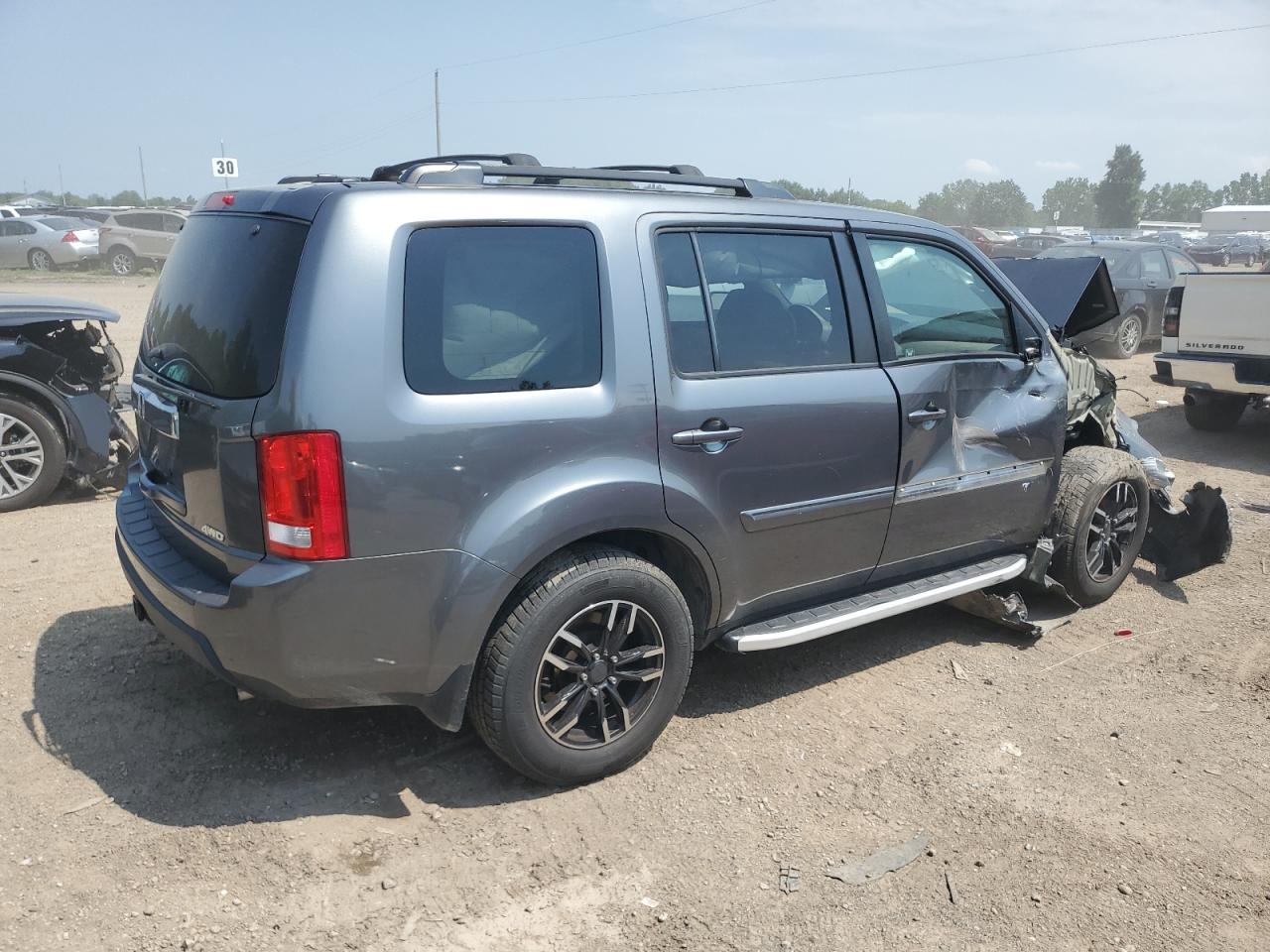 2011 Honda Pilot Exl VIN: 5FNYF4H52BB502392 Lot: 59708374