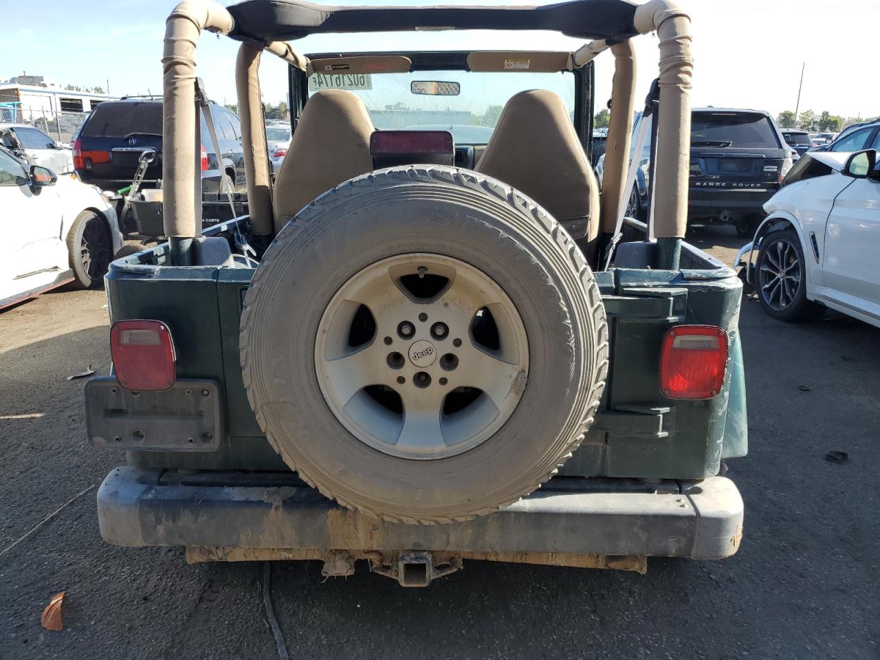 1999 Jeep Wrangler / Tj Sahara VIN: 1J4FY49SXXP455982 Lot: 60216174