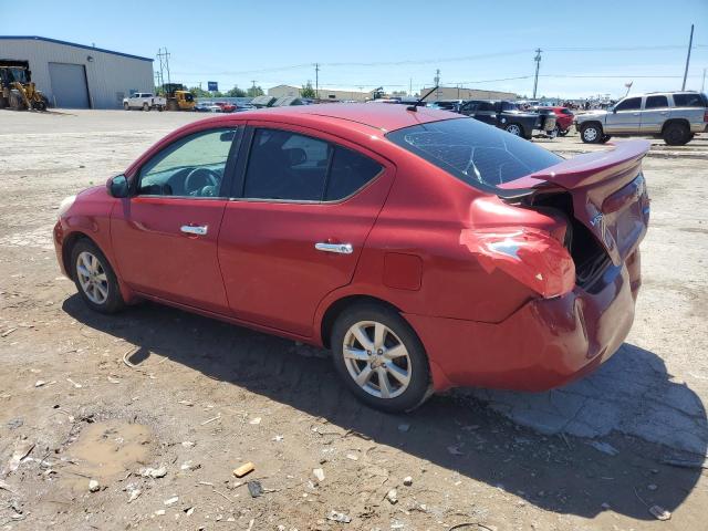  NISSAN VERSA 2014 Red