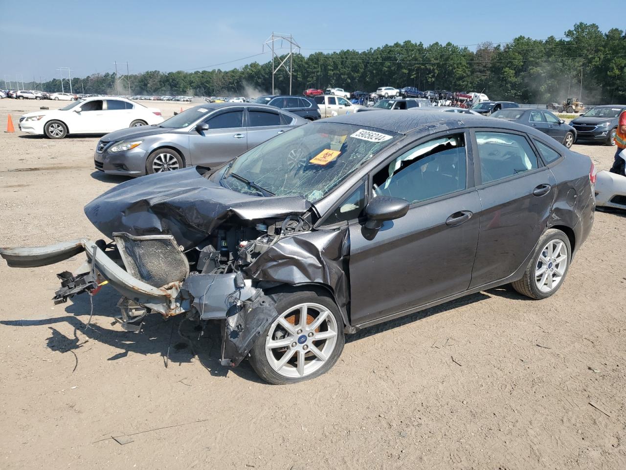 2019 Ford Fiesta Se na sprzedaż w Greenwell Springs, LA - Front End