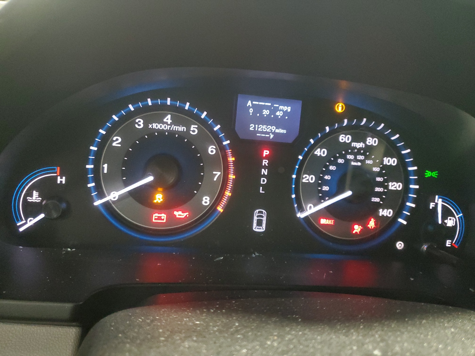 5FNRL5H96CB092641 2012 Honda Odyssey Touring