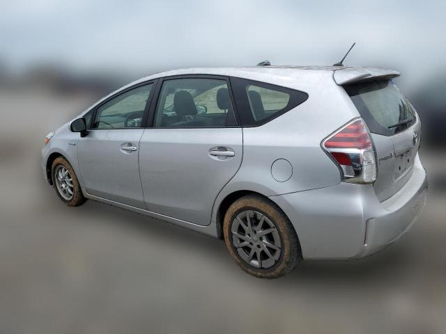  TOYOTA PRIUS 2015 Сріблястий