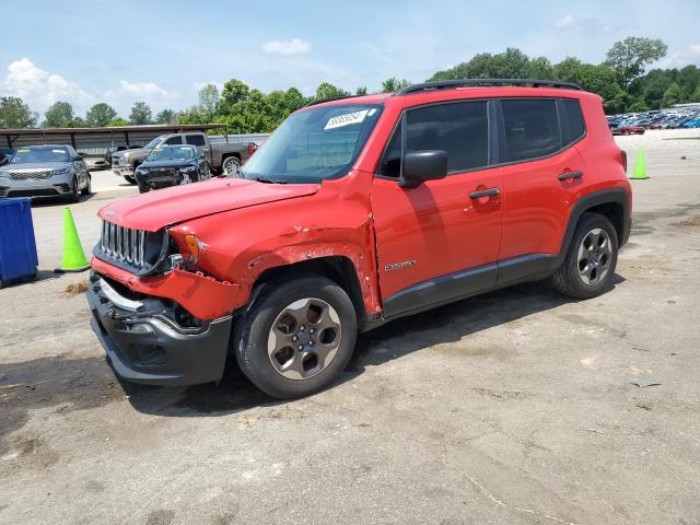  JEEP RENEGADE 2017 Красный