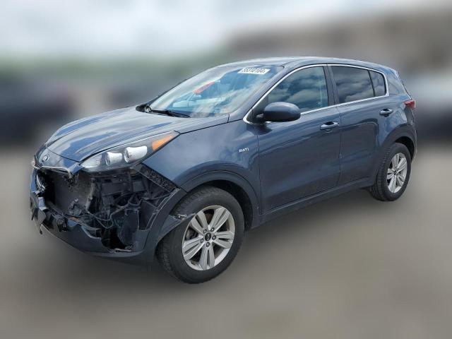  KIA SPORTAGE 2018 Синий