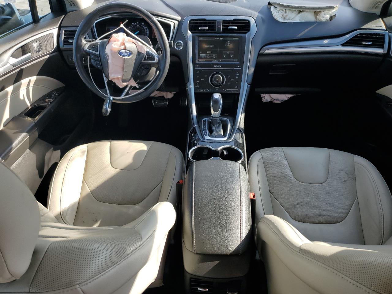 2015 Ford Fusion Titanium VIN: 3FA6P0K9XFR297956 Lot: 60753784