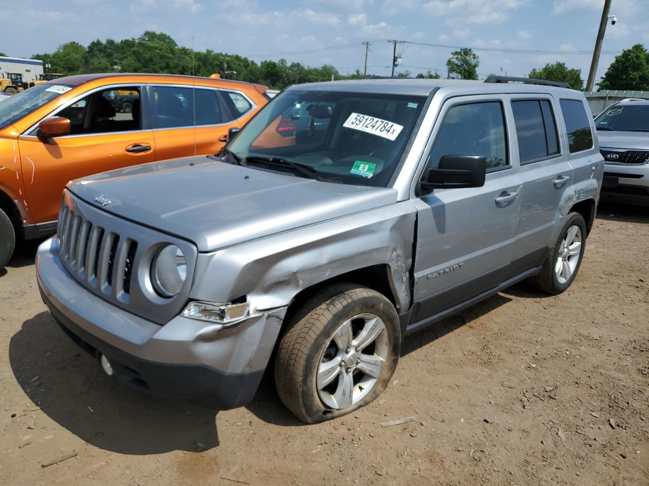 VIN 1C4NJRFB3ED769236 2014 JEEP PATRIOT no.1