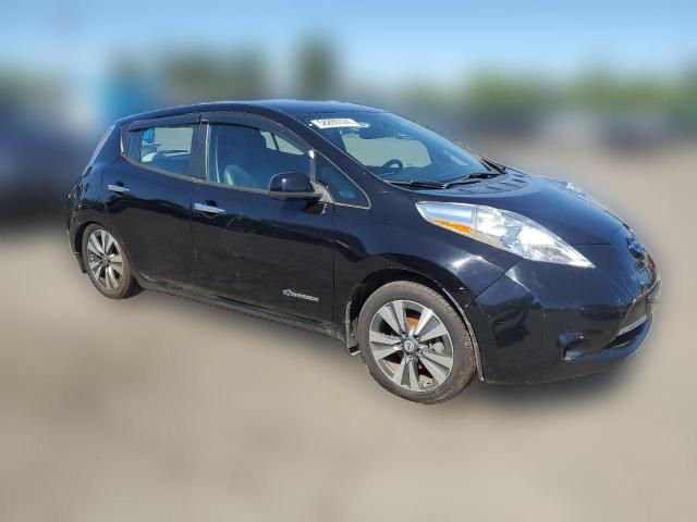 Хетчбеки NISSAN LEAF 2013 Чорний