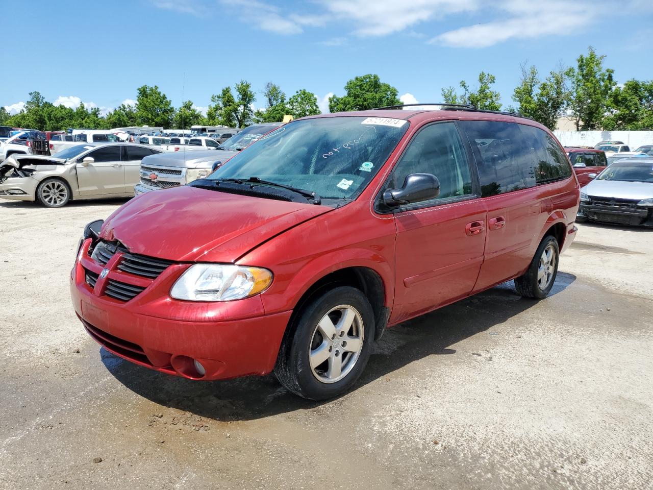 2006 Dodge Grand Caravan Sxt de vânzare în Bridgeton, MO - Front End
