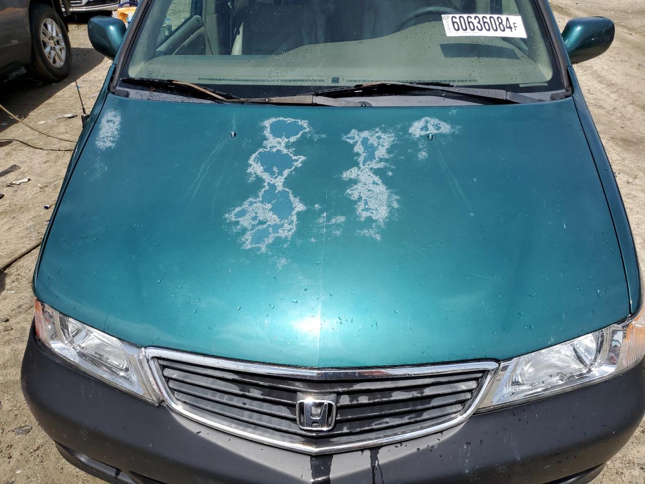 2002 Honda Odyssey Exl VIN: 2HKRL18792H576763 Lot: 60636084