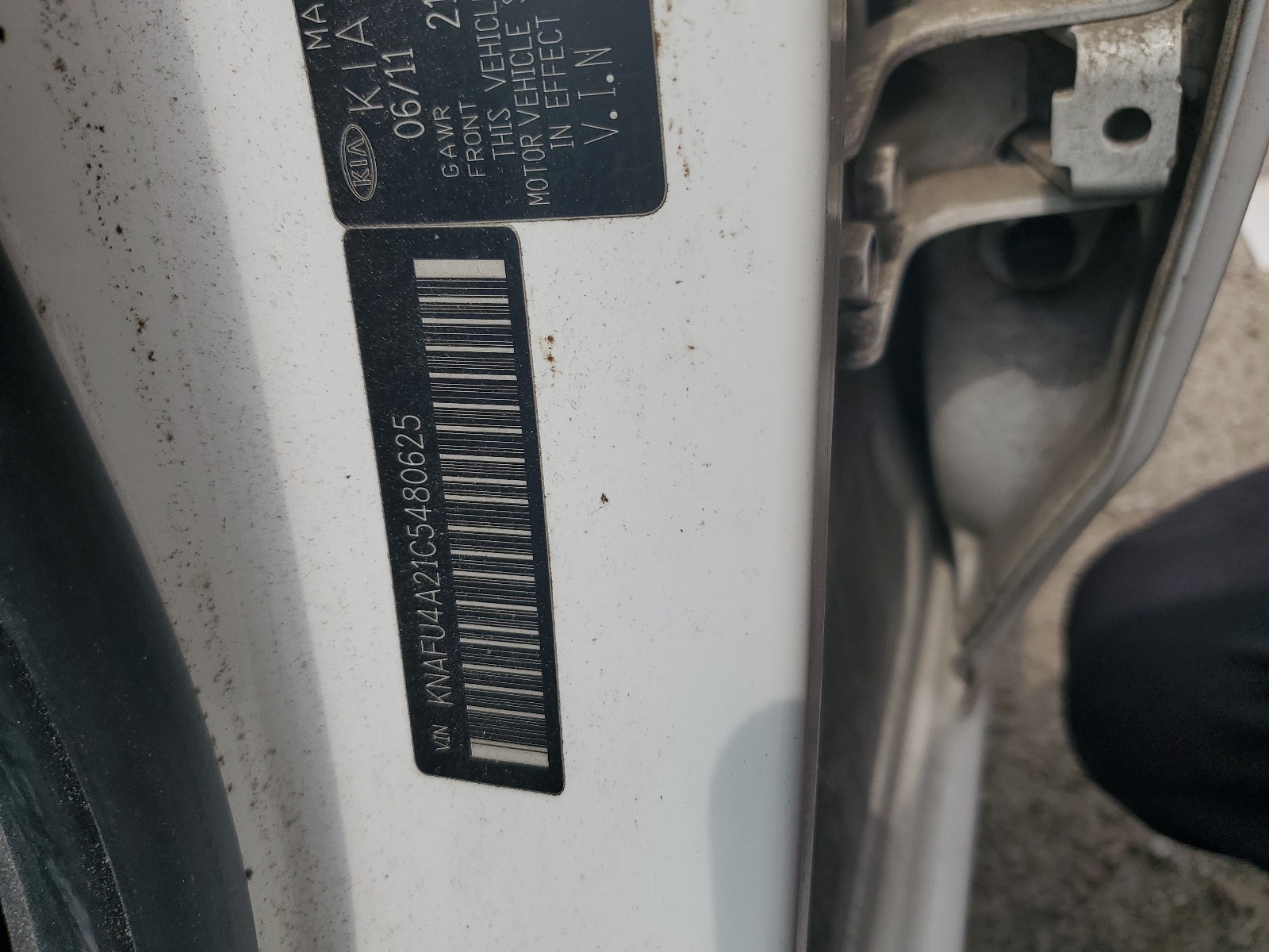 KNAFU4A21C5480625 2012 Kia Forte Ex