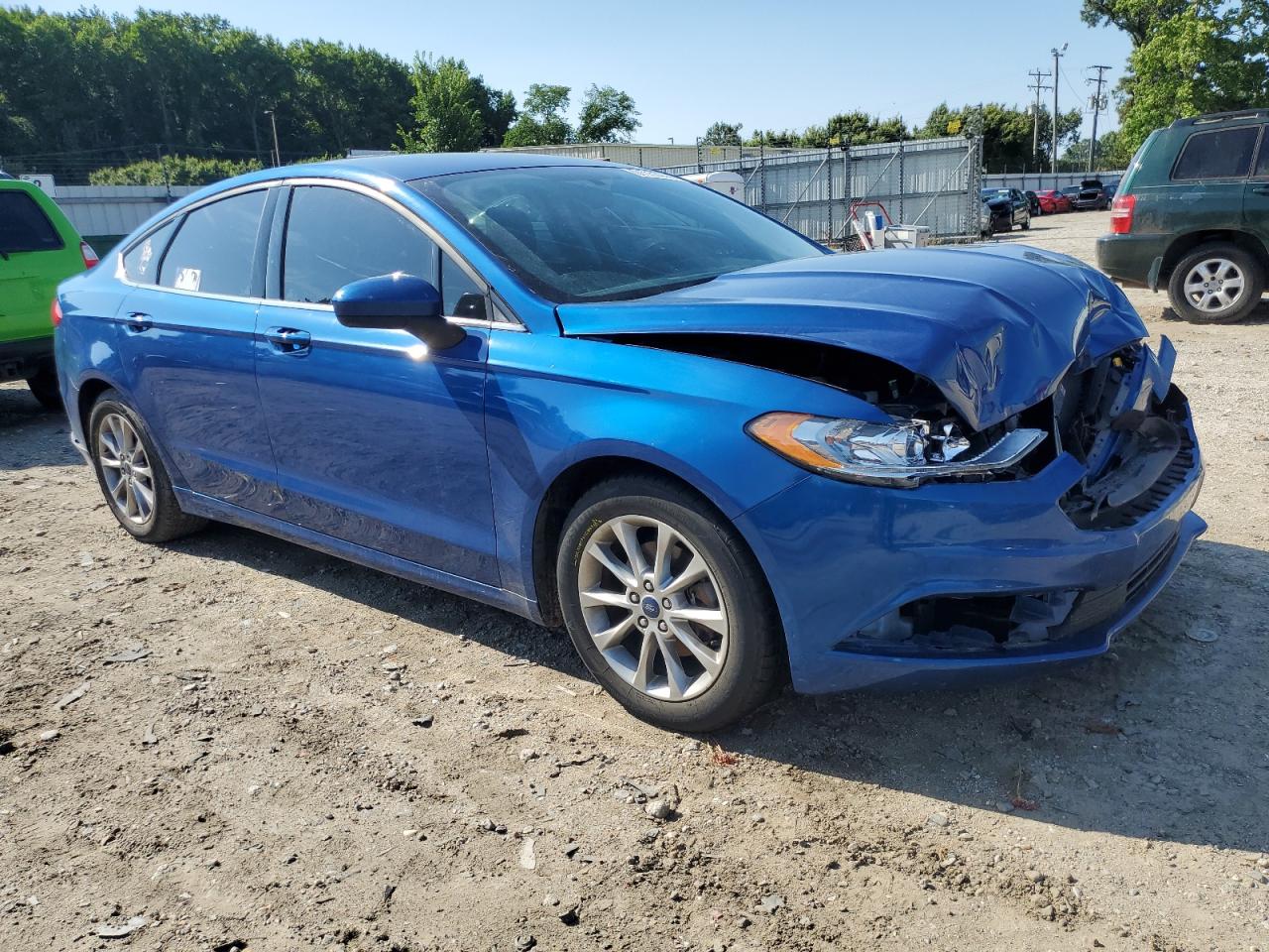 2017 Ford Fusion Se VIN: 3FA6P0H72HR237162 Lot: 61133044