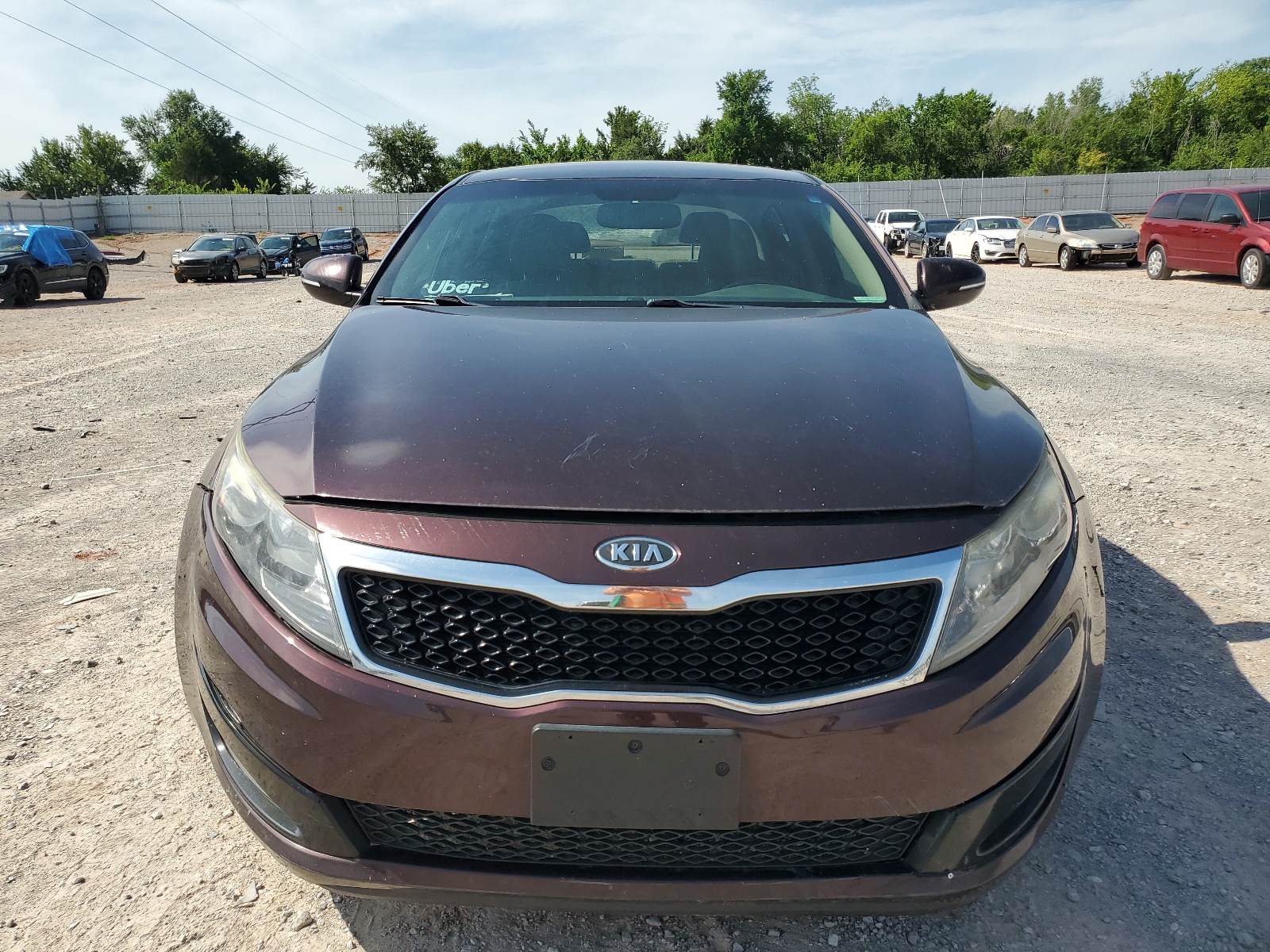 2012 Kia Optima Ex vin: 5XXGN4A77CG058497