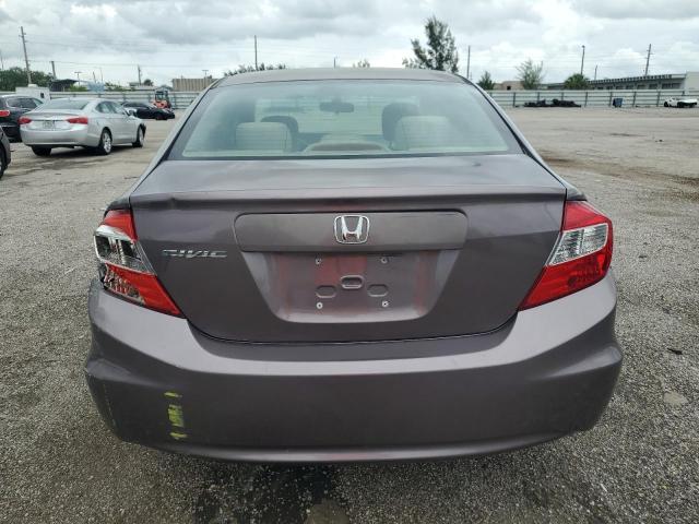 Sedans HONDA CIVIC 2012 Brown