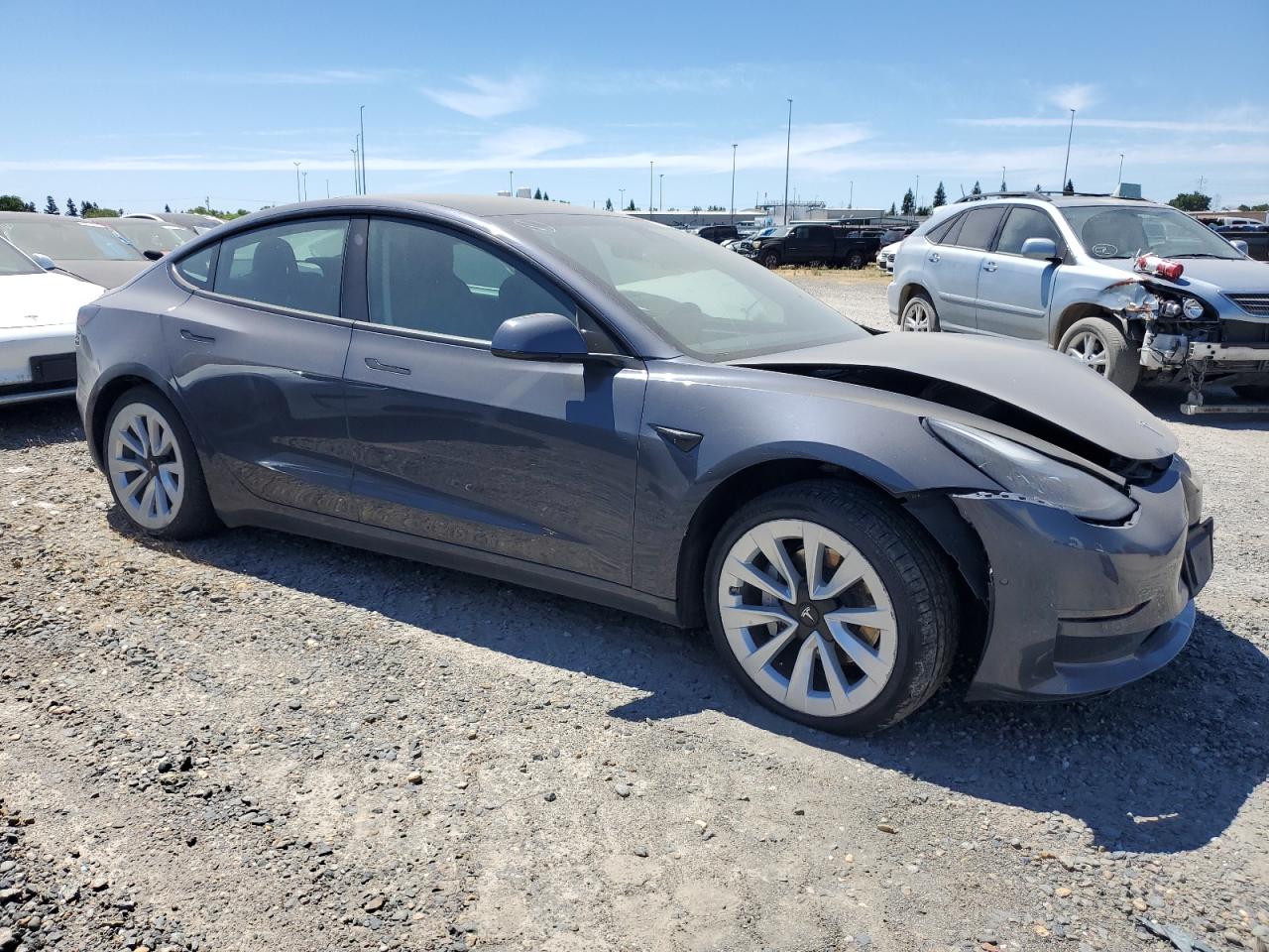 2022 Tesla Model 3 VIN: 5YJ3E1EB0NF143912 Lot: 36969894