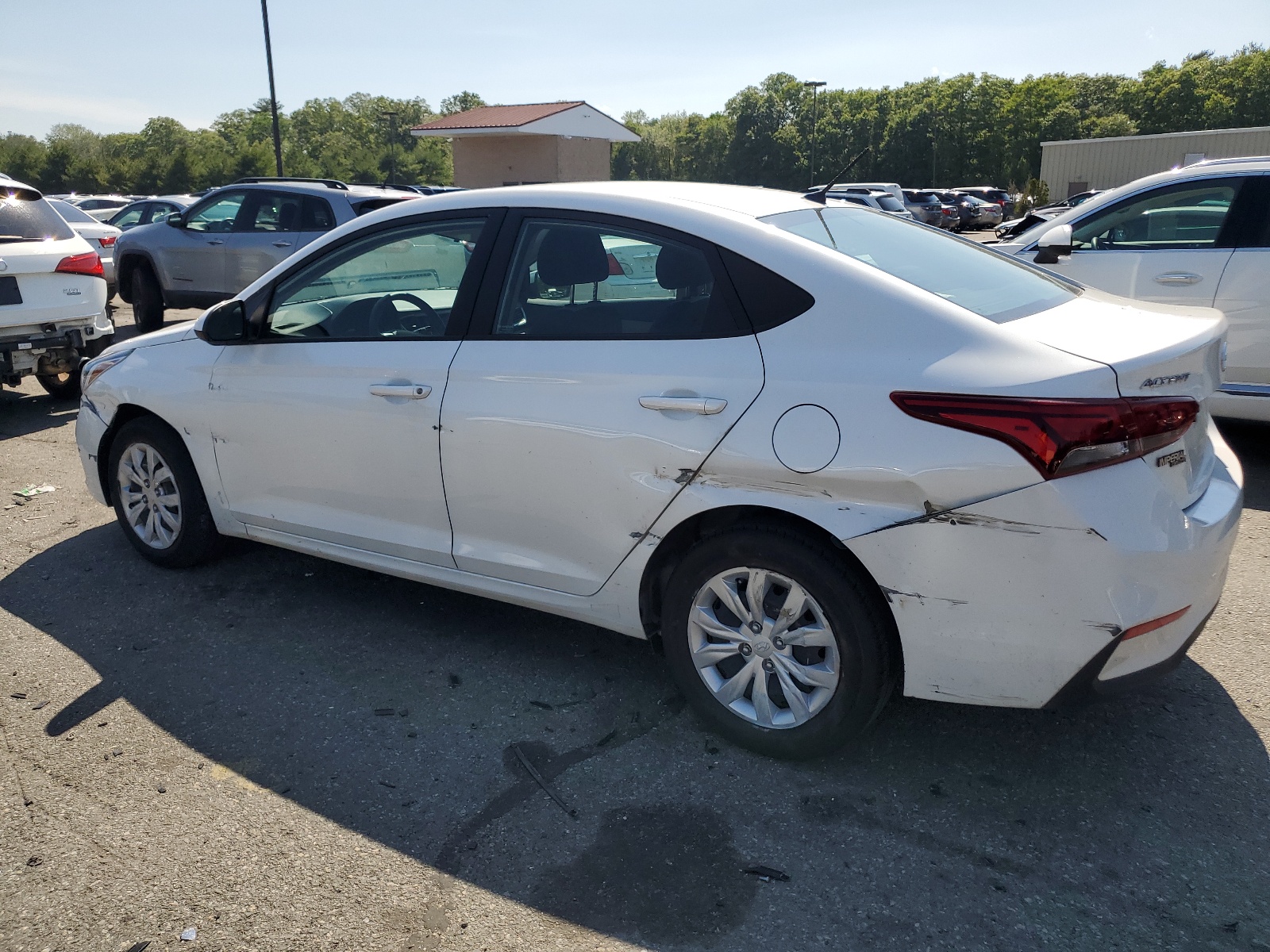 2022 Hyundai Accent Se vin: 3KPC24A65NE177966