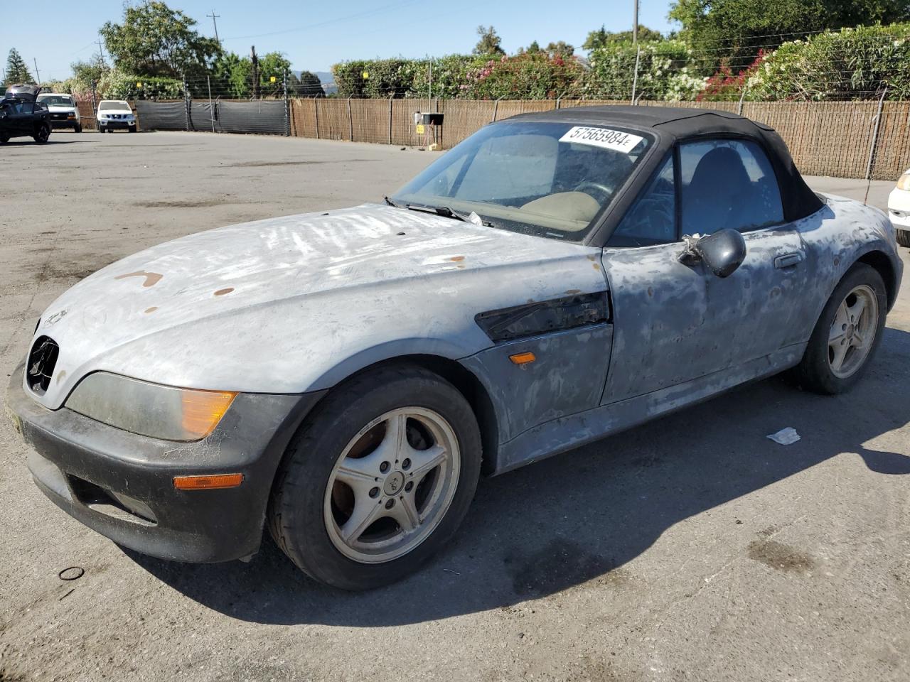 1997 BMW Z3 1.9 VIN: 4USCH7321VLB82323 Lot: 57565984