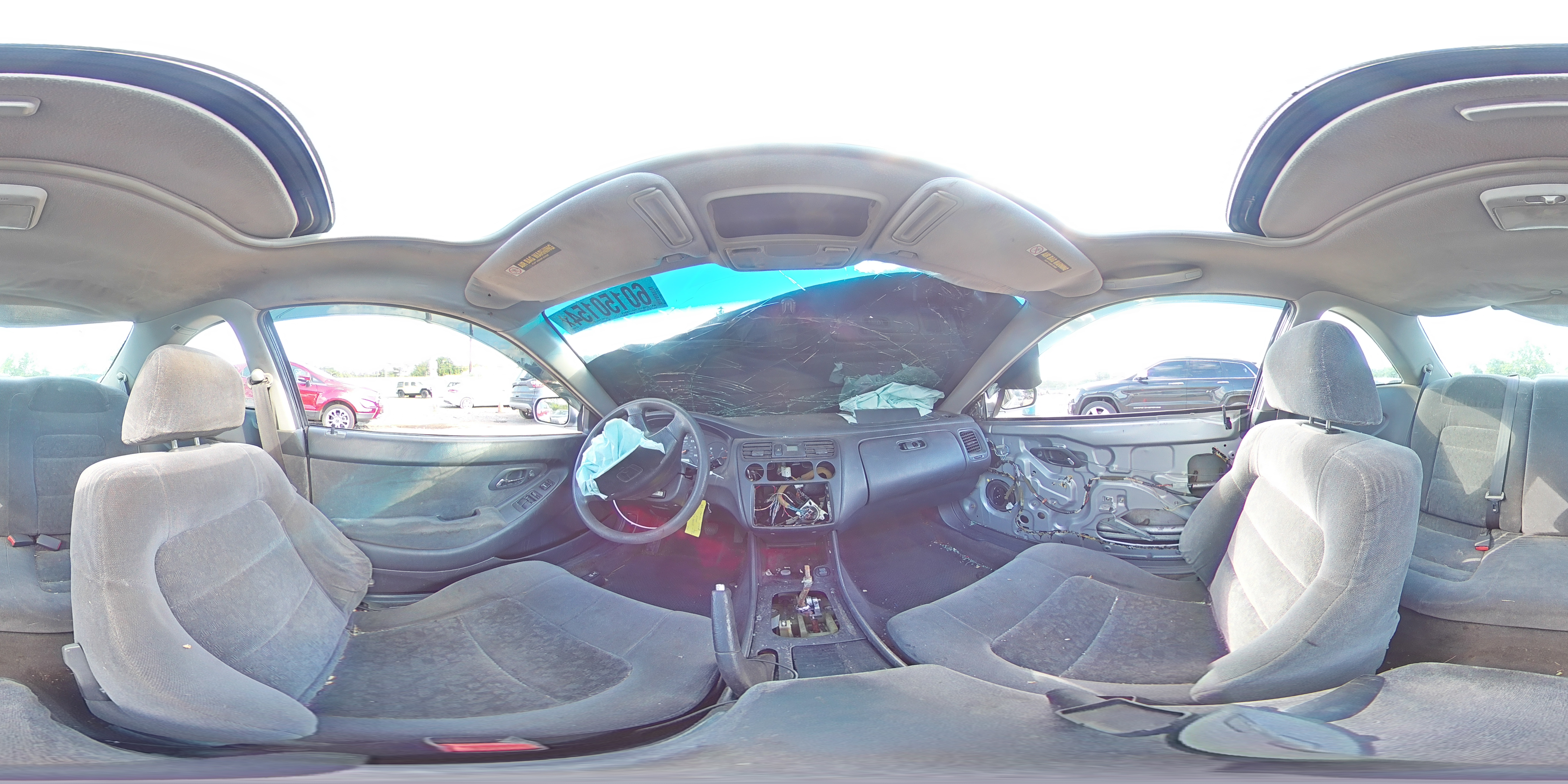 1999 Honda Accord Ex VIN: 1HGCG3156XA025463 Lot: 60150154