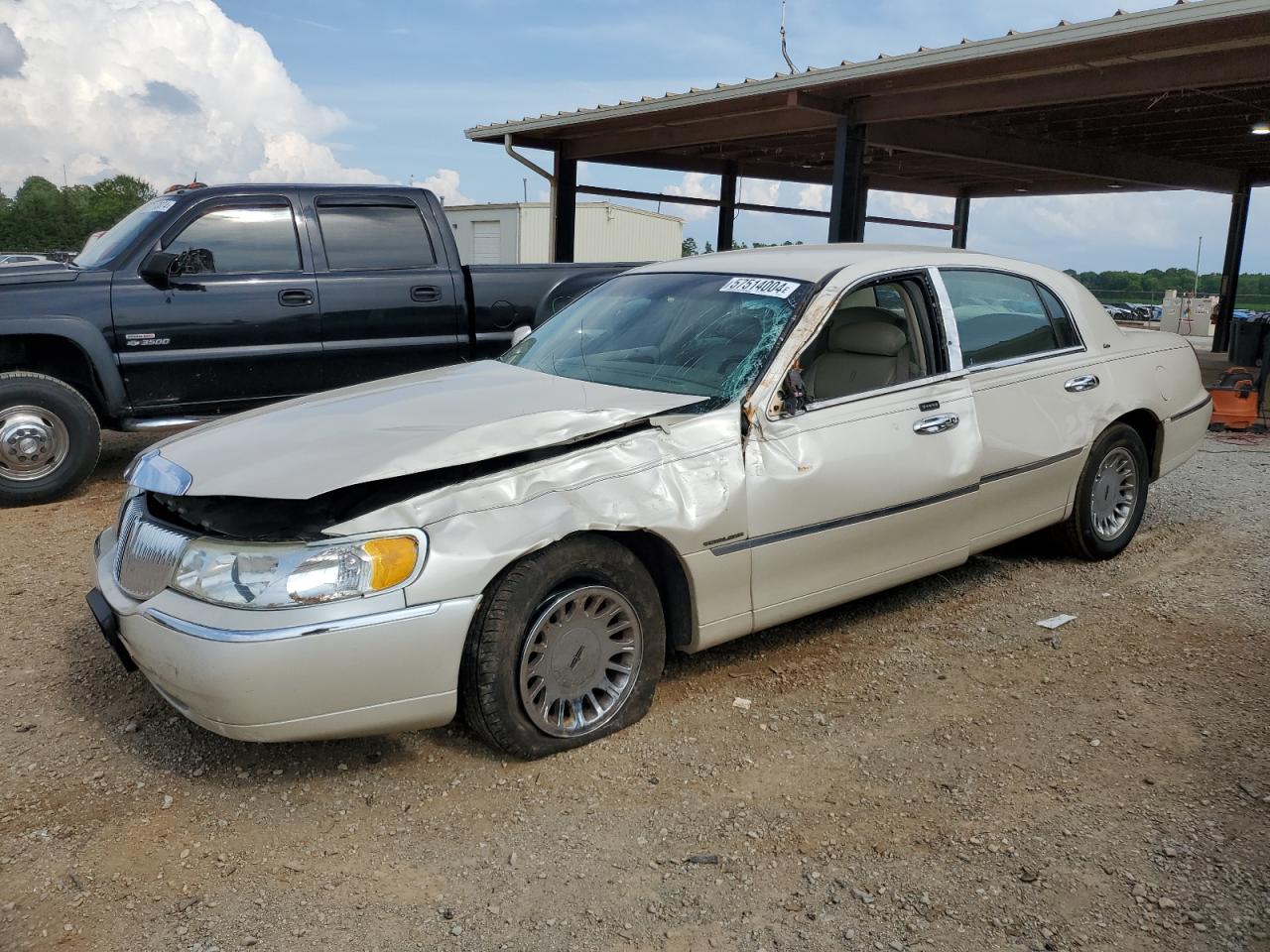 2002 Lincoln Town Car Cartier للبيع في Tanner، AL - Front End
