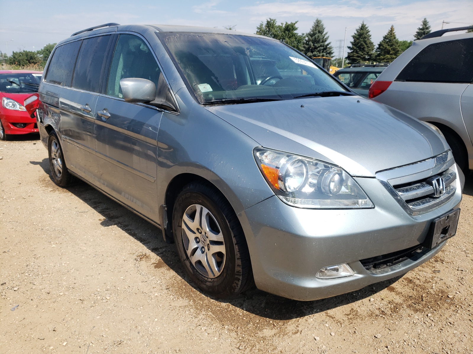 5FNRL38767B015602 2007 Honda Odyssey Exl