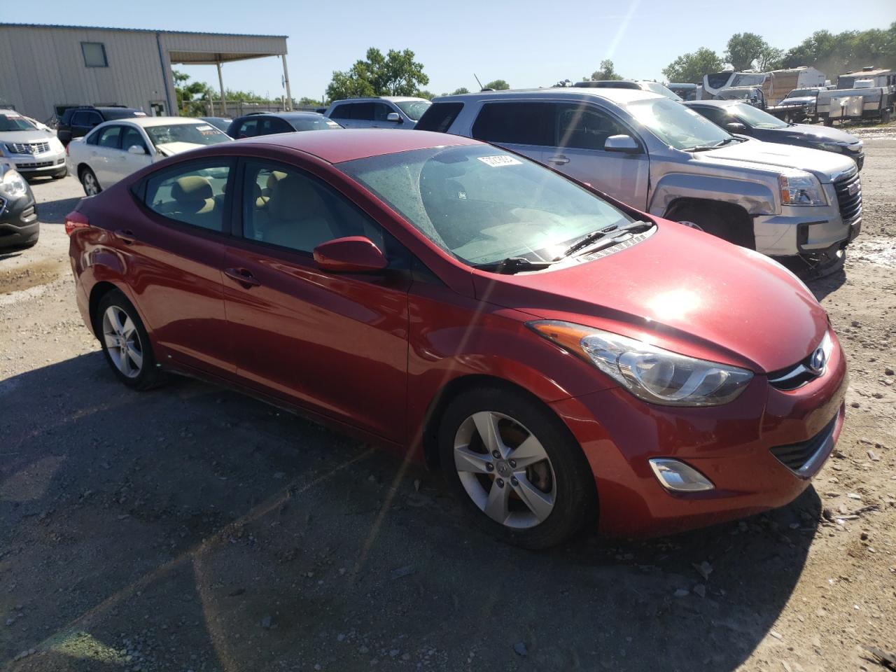 5NPDH4AE2DH370886 2013 Hyundai Elantra Gls