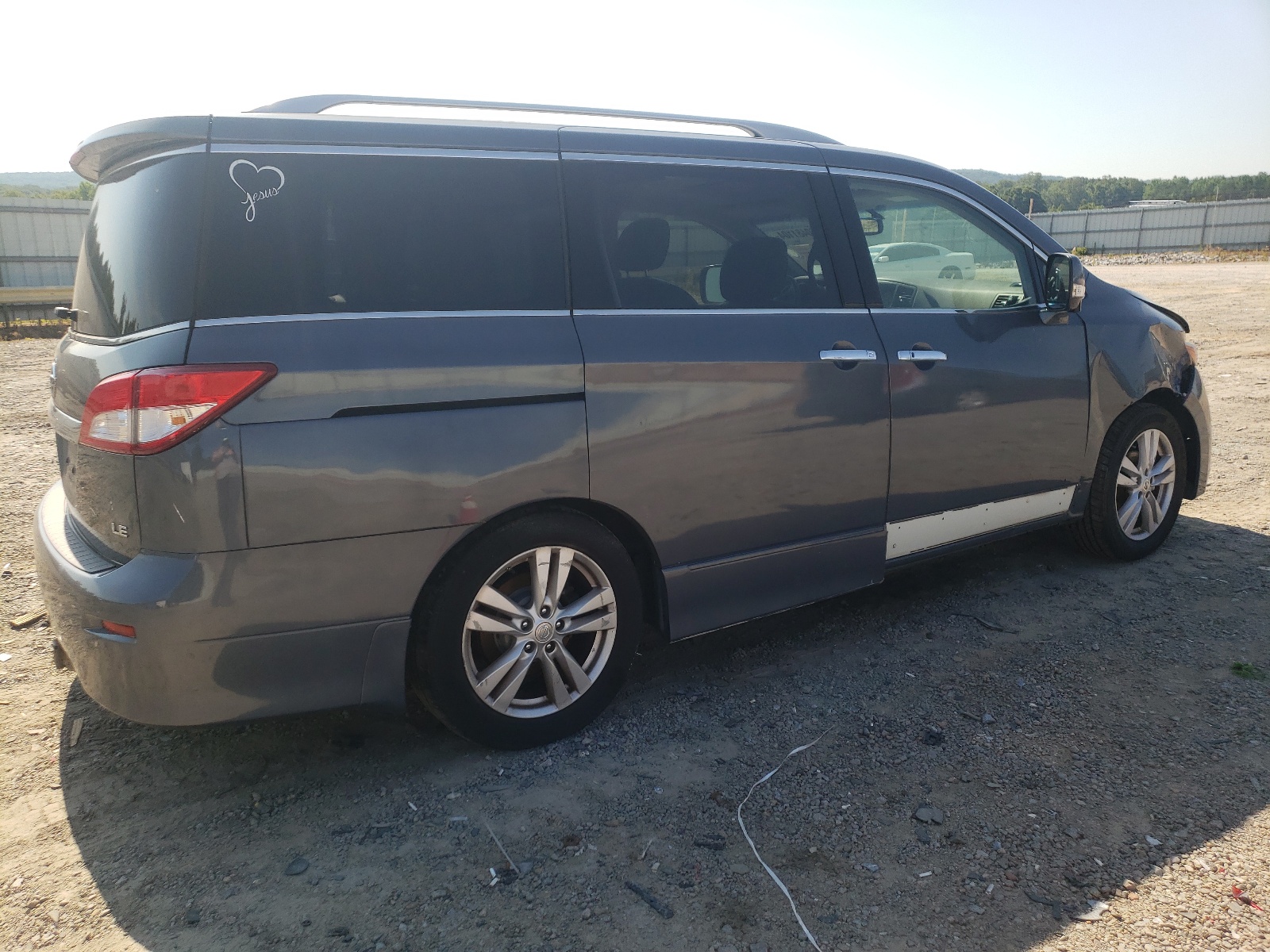 2013 Nissan Quest S vin: JN8AE2KP7D9063047