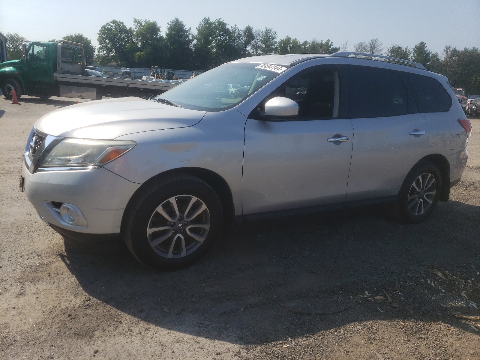 2014 Nissan Pathfinder S vin: 5N1AR2MM5EC663648